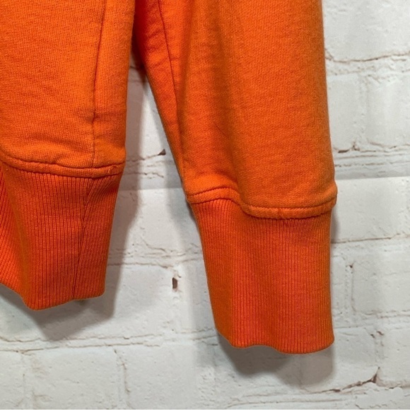 Nike Sweater Womens XL Orange BVTN Beaverton Swoosh Logo Pullover Crew Neck - Picture 8 of 11